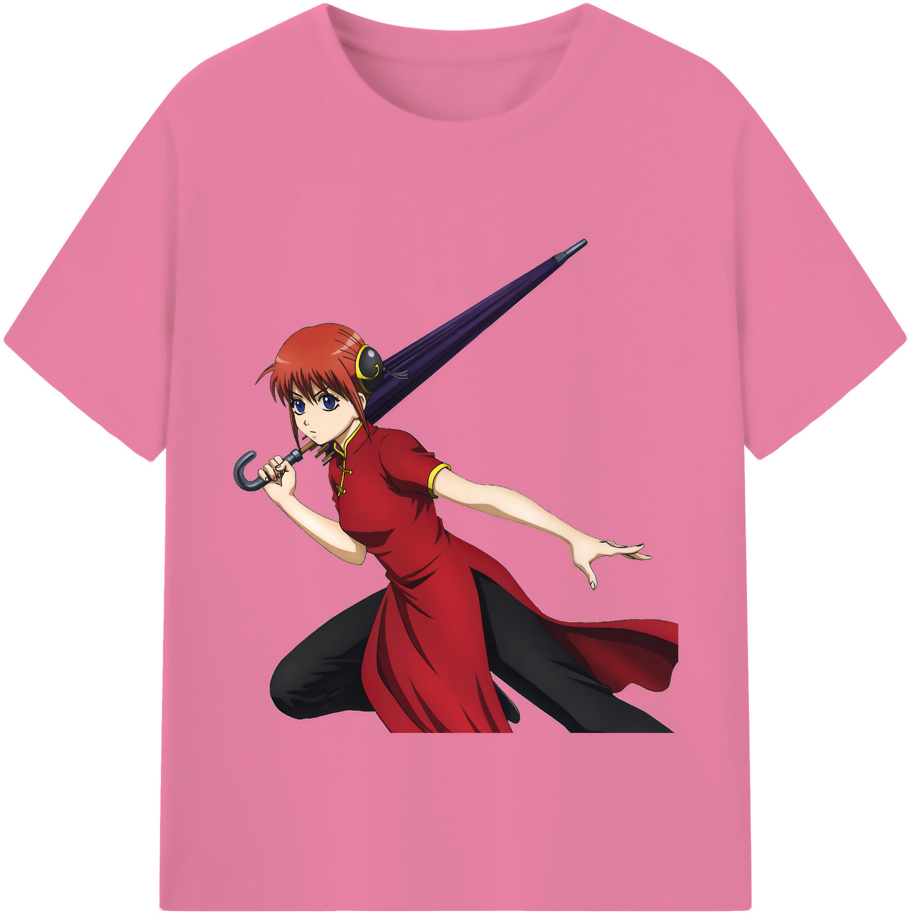 （画像用） ぎんたま 坂田銀時（さかたぎんとき） 神楽 志村新八（しむら しんぱち） GINTAMA Sakata Gintoki Kagura Shimura Shinpachi 綿100％半袖Tシャツ（フロントプリント）